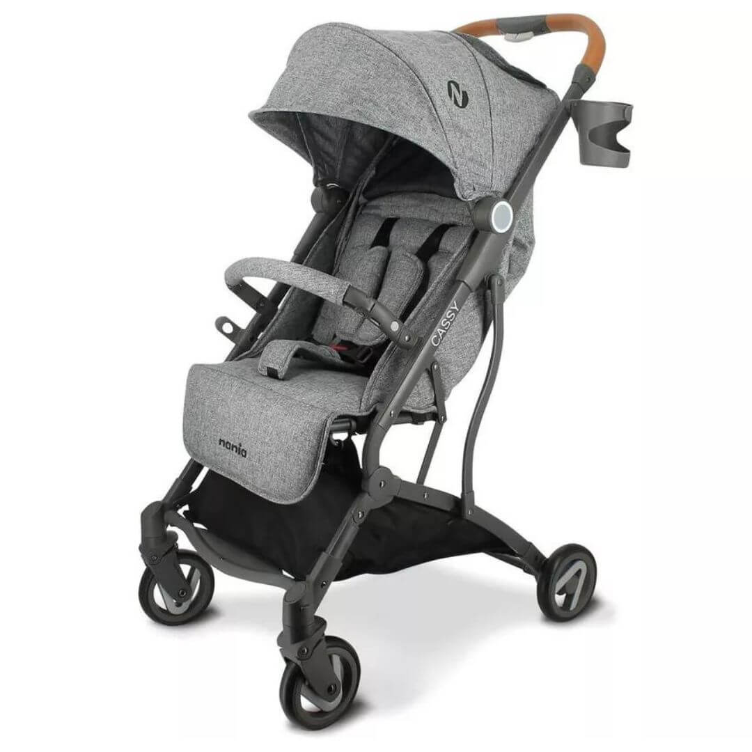 Cassy Compact Fold Pushchair Grey