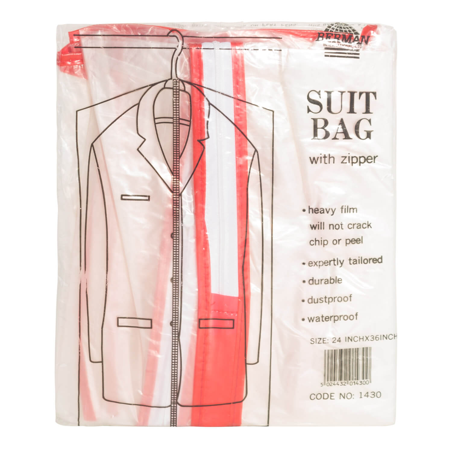 Single Pack Suit Bag