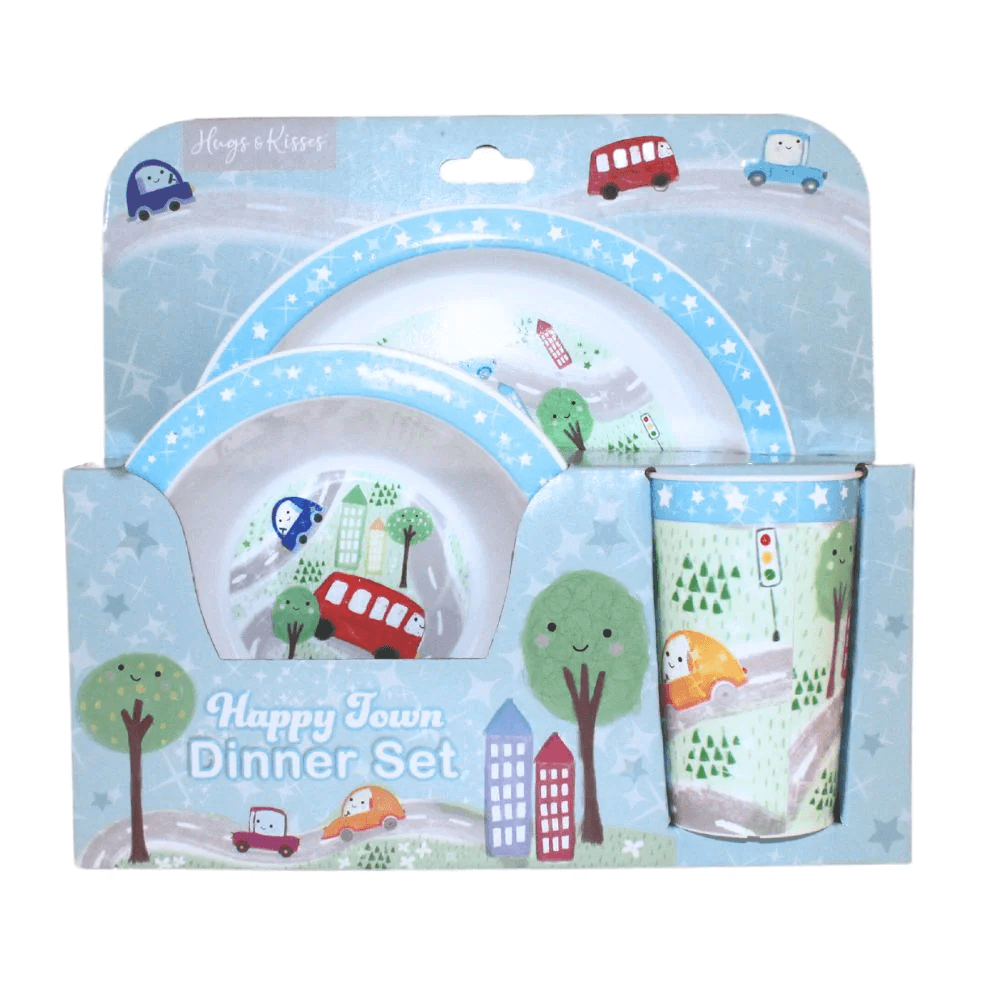First Steps Happy Town Dinner Set