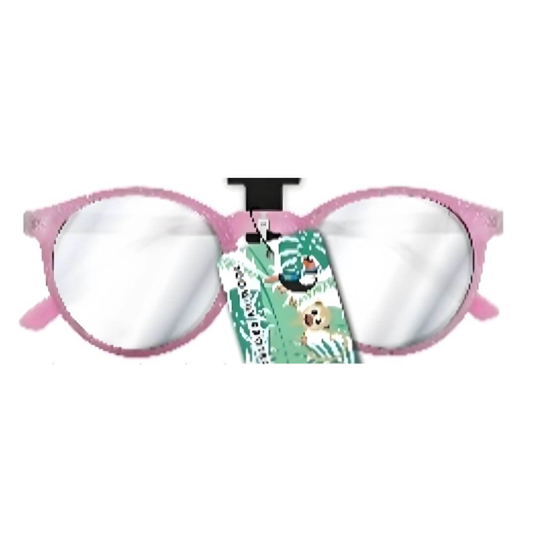 Round Glitter Sunglasses