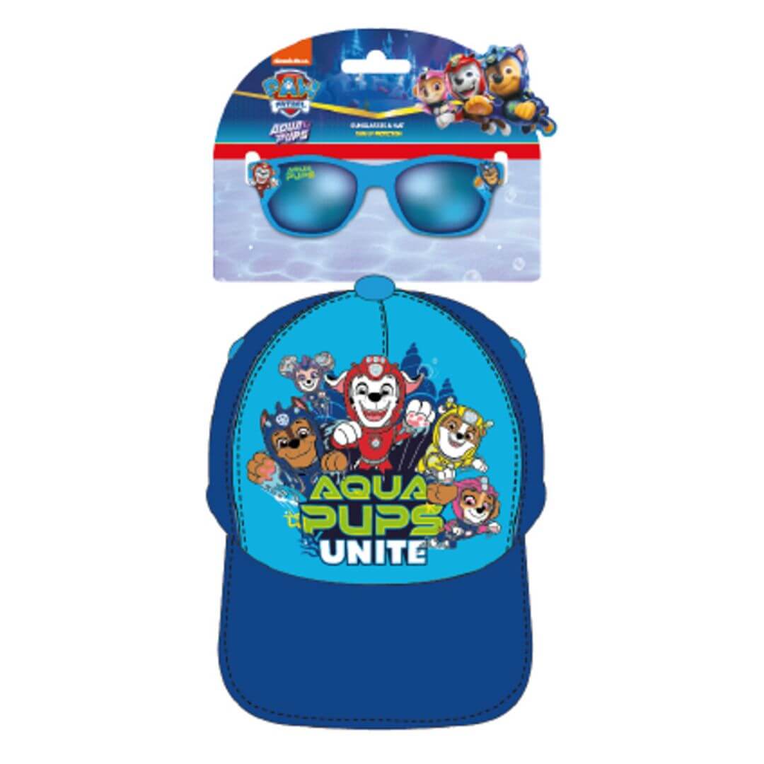 Paw Patrol Blue Cap and Sunglasses Set