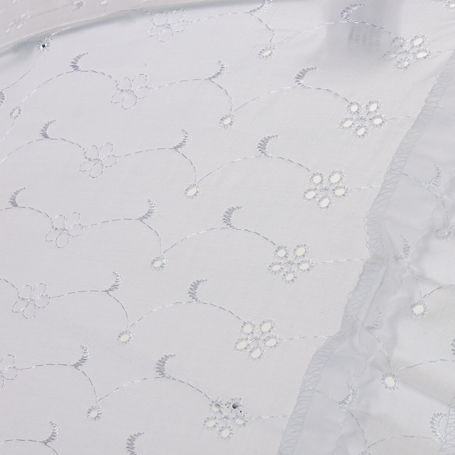 Embroidered Angle Pram Parasol