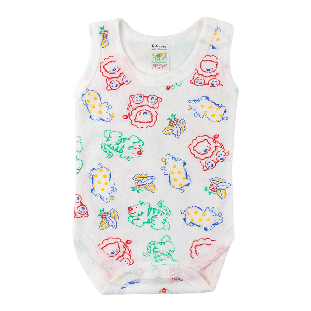 Grass Hopper Printed Body Suit