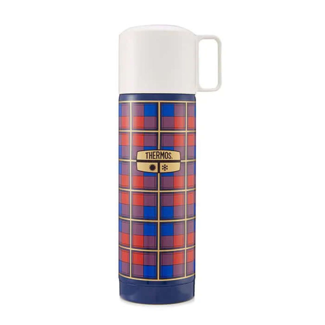 Revival Stainless Steel Flask Plaid 500ml