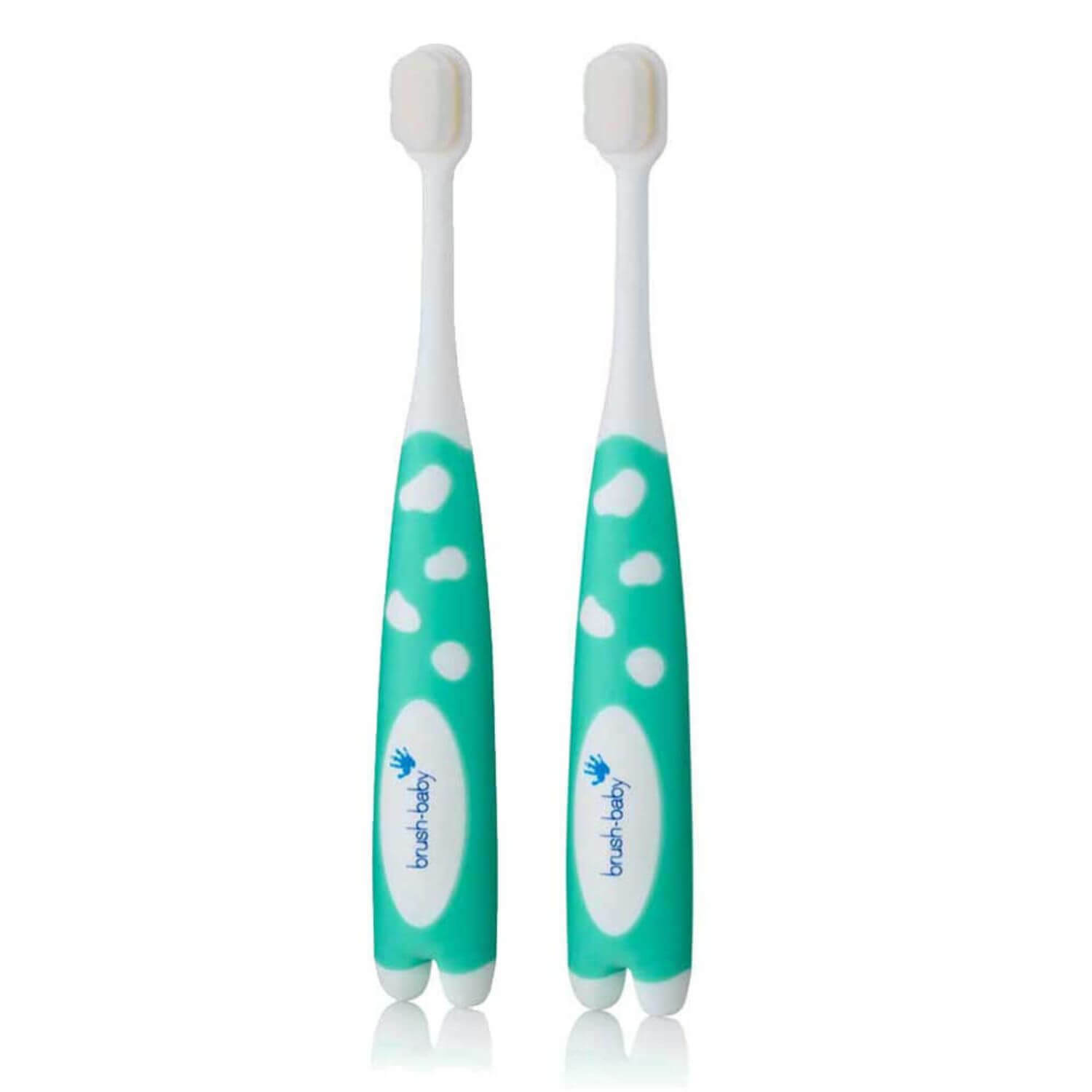 Brush-Baby SoftBrush Teal Double Pack