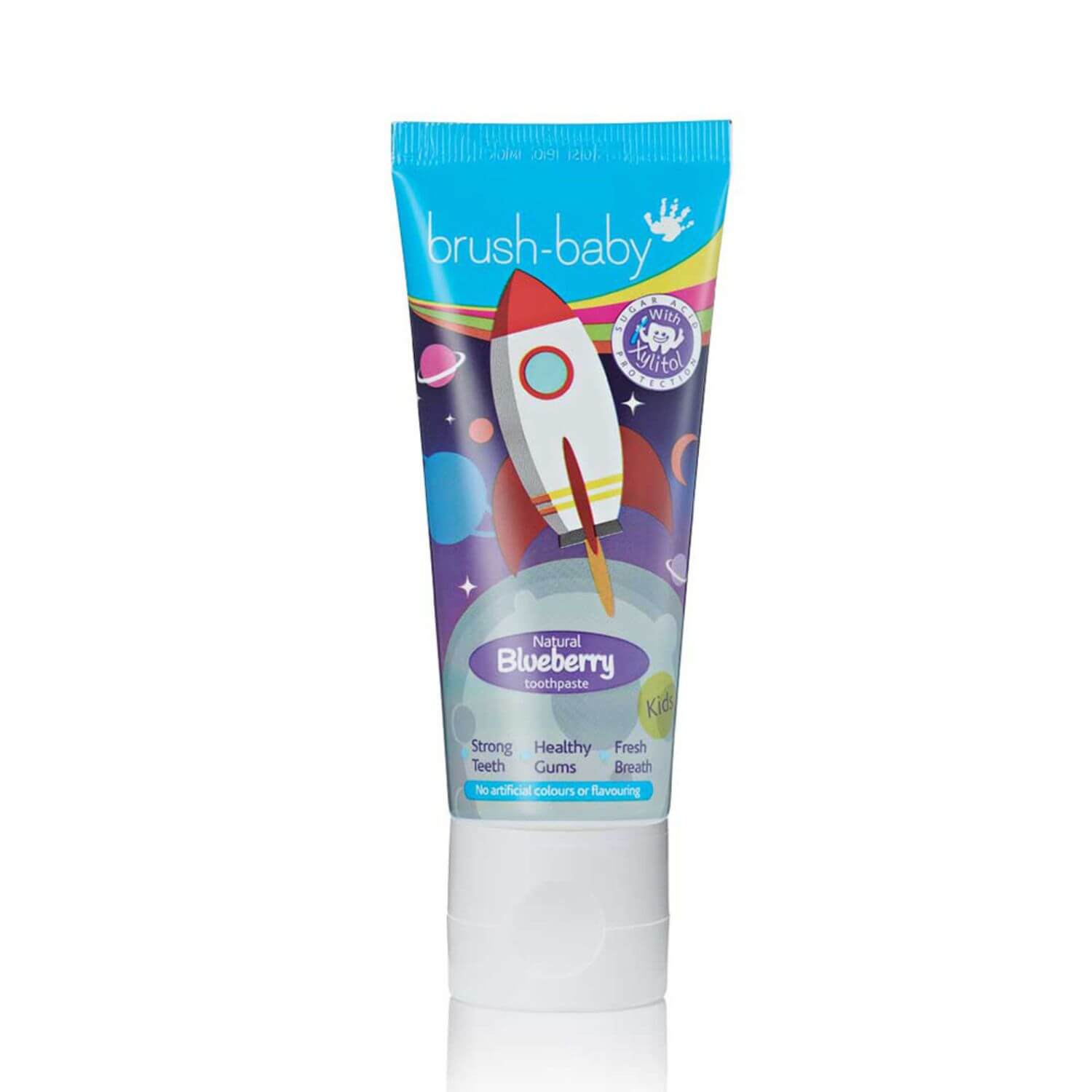 Brush-Baby Blueberry Toothpaste Rocket  (Kids) 50ml