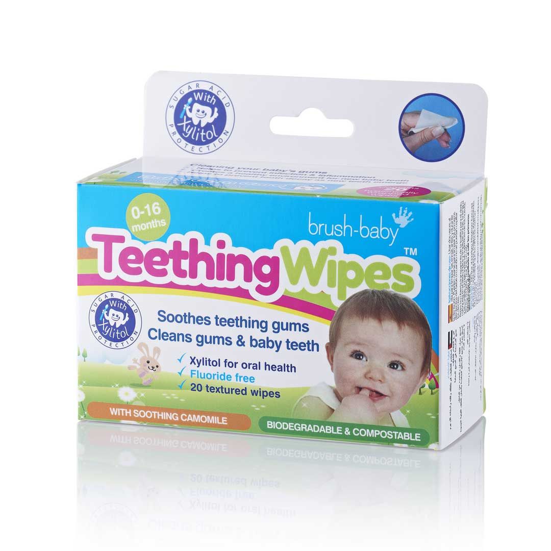 Brush-Baby Teething Wipes