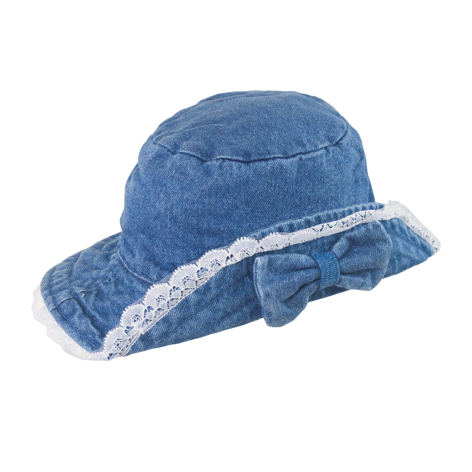 Girl's Denim Paddington Hat