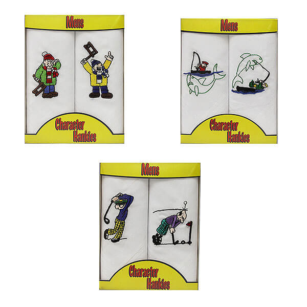 Men's Handkerchief Giftbox Set