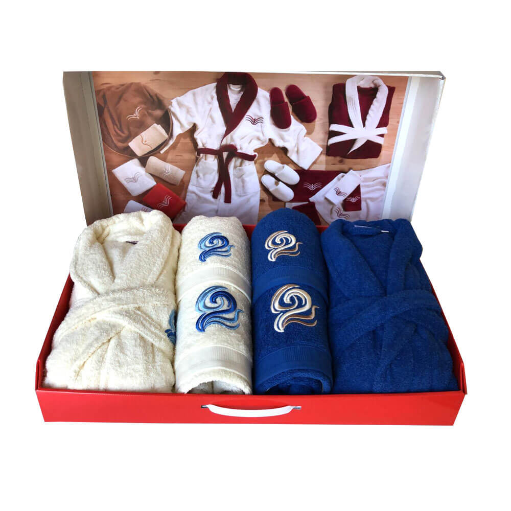 Westward Ho! 10 Piece Ocean Boxed Towel Set
