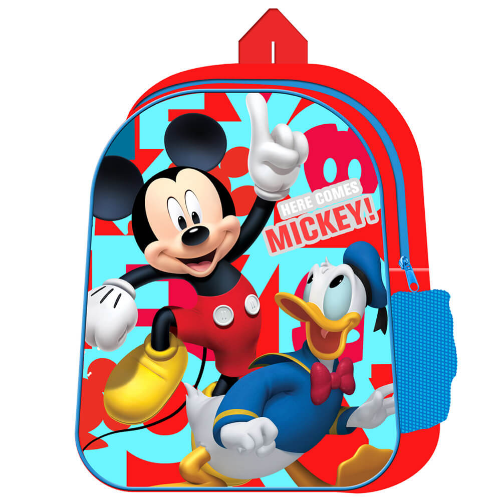 Mickey with Mesh Side Pocket Junior Backpack
