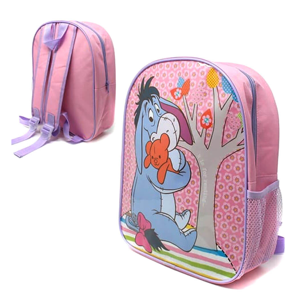 Winnie The Pooh Backpack With Side Mesh Pocket - Eeyore 