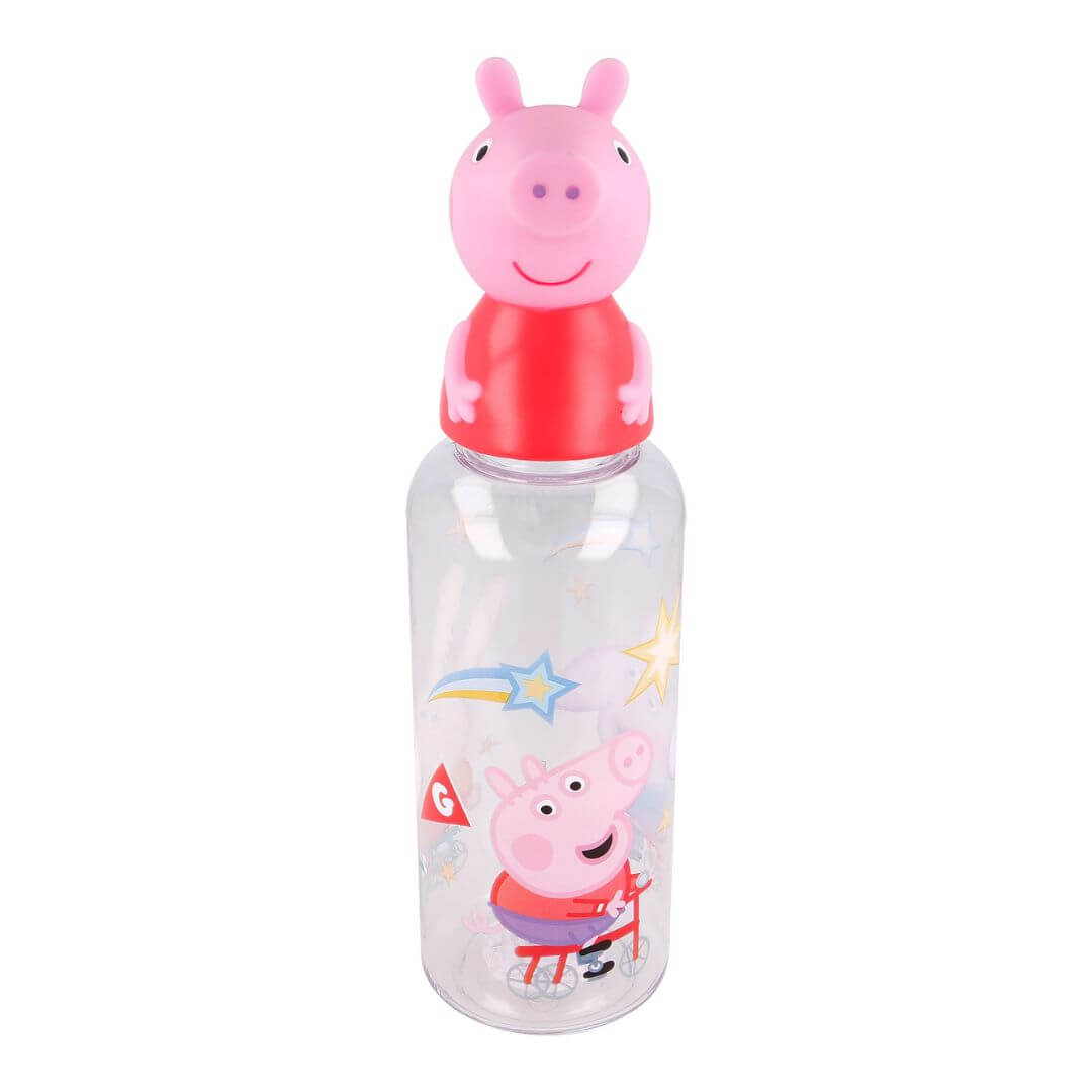 STOR Peppa Pig 3D Figurine Bottle 560ml