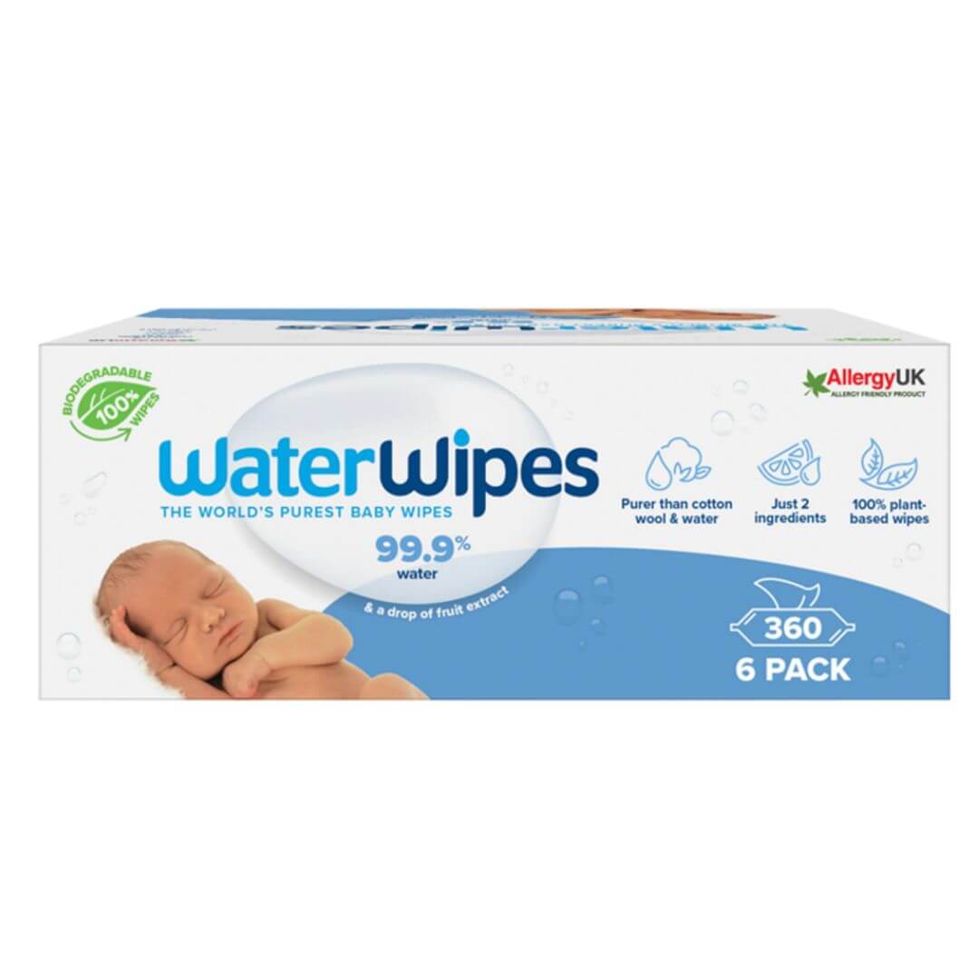 Water Wipes Sensitive Baby Wipes 6 Pack