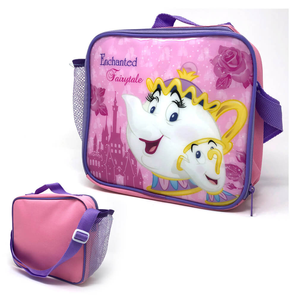 Mrs Potts Mesh Side Pocket and Strap Lunch Bag