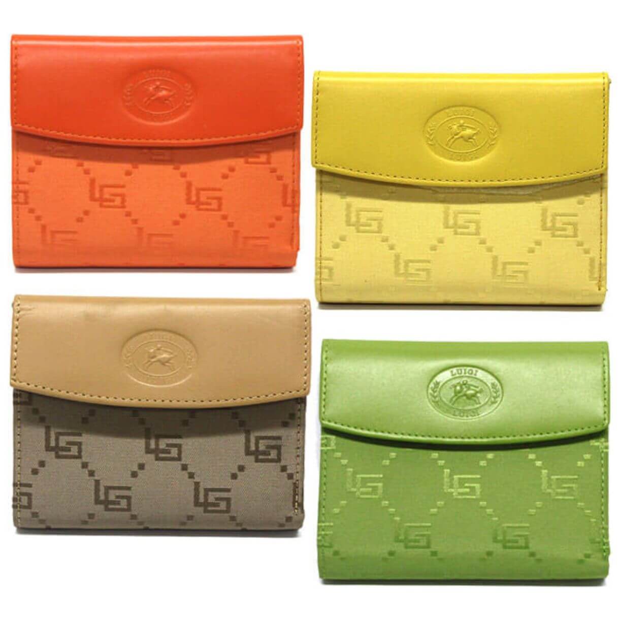 Luigi Zip Round Wallet