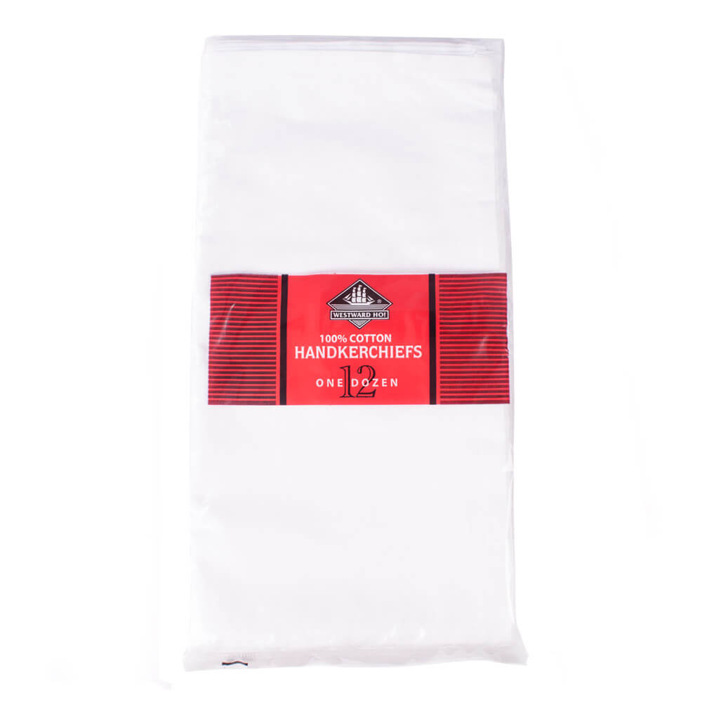 Men's Hemmed Stitched Handkerchiefs