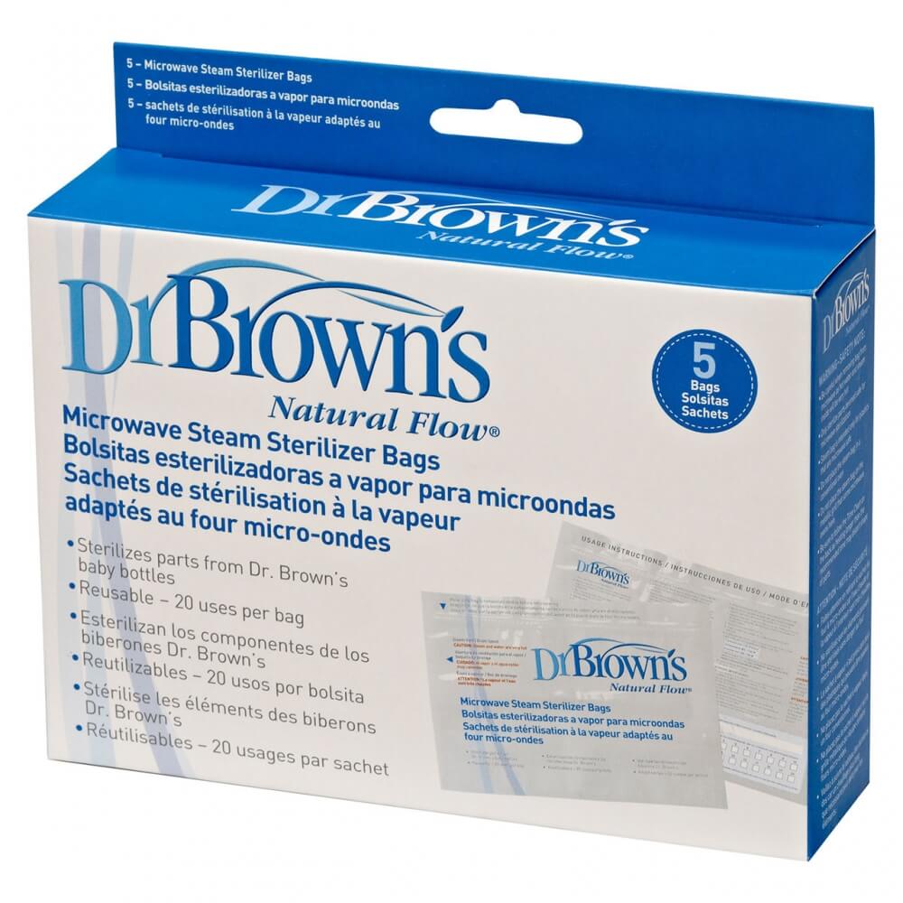 Dr Browns Options Microwave Steriliser Bags 5 Pack