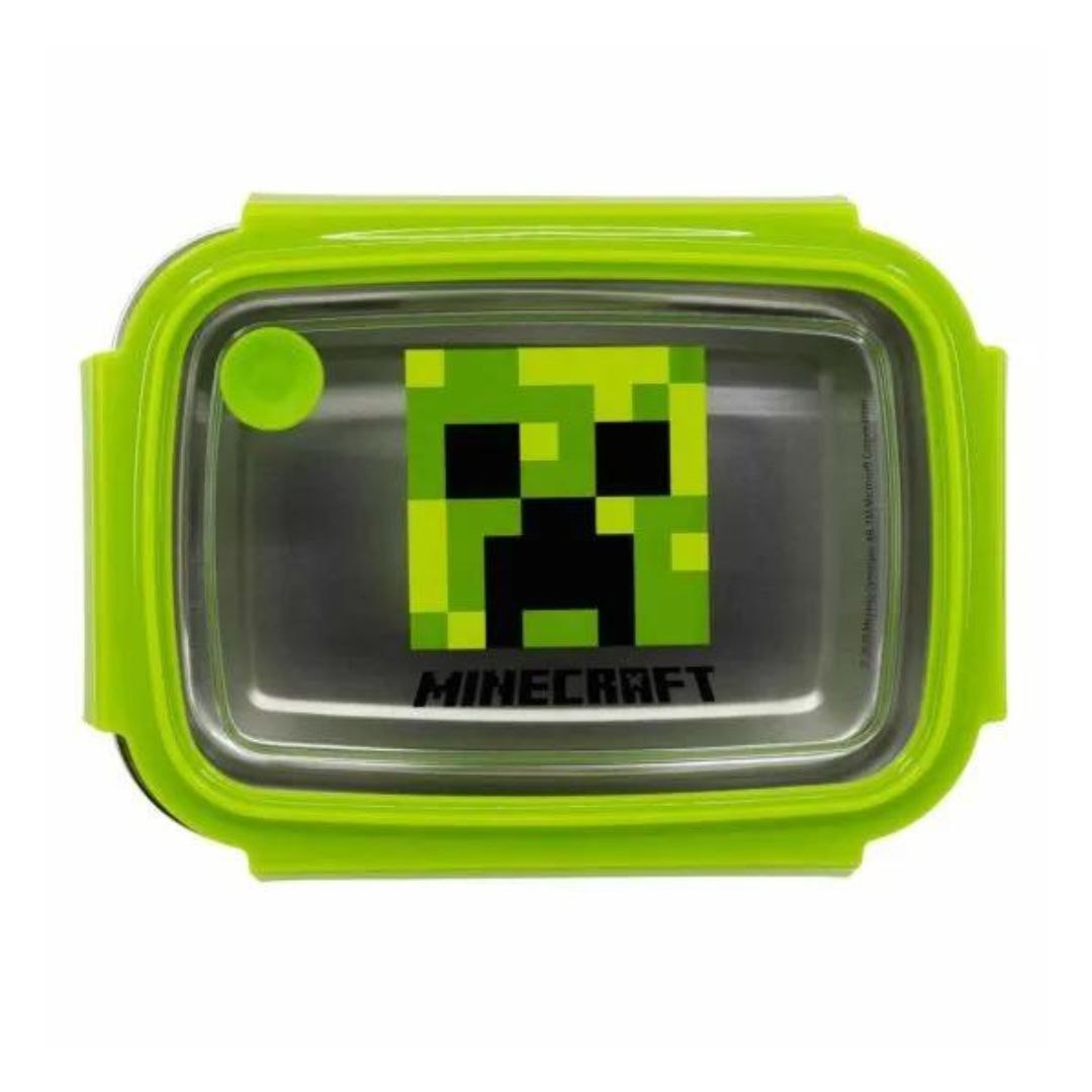 STOR Minecraft Stainless Steel Sandwich Box