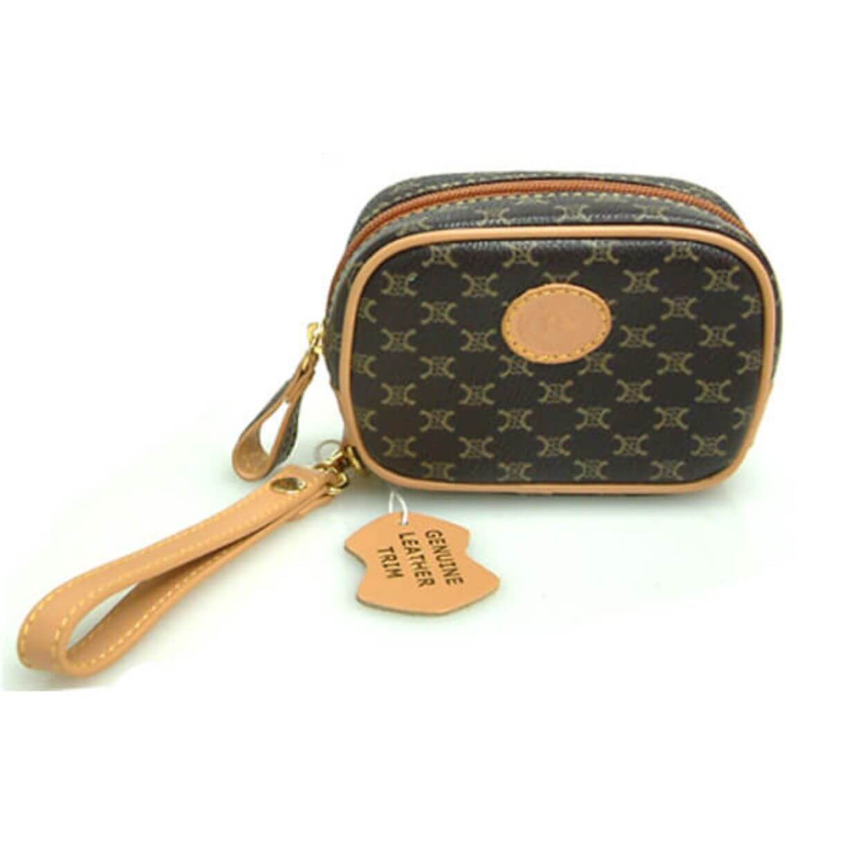 CC Zip Round Wrist Bag
