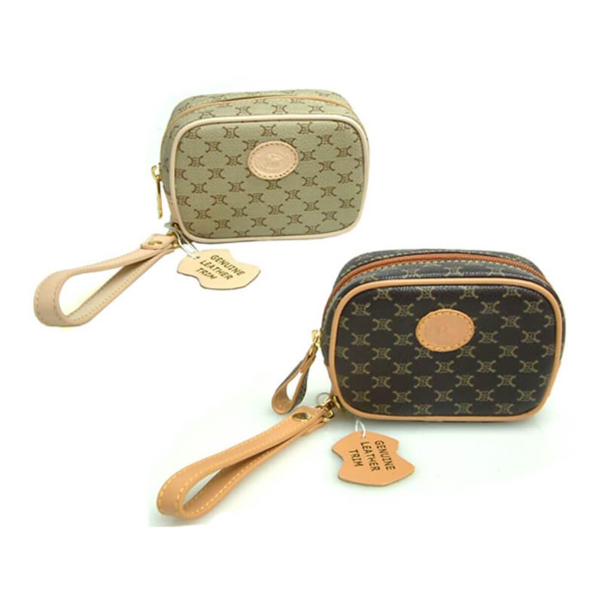CC Zip Round Wrist Bag