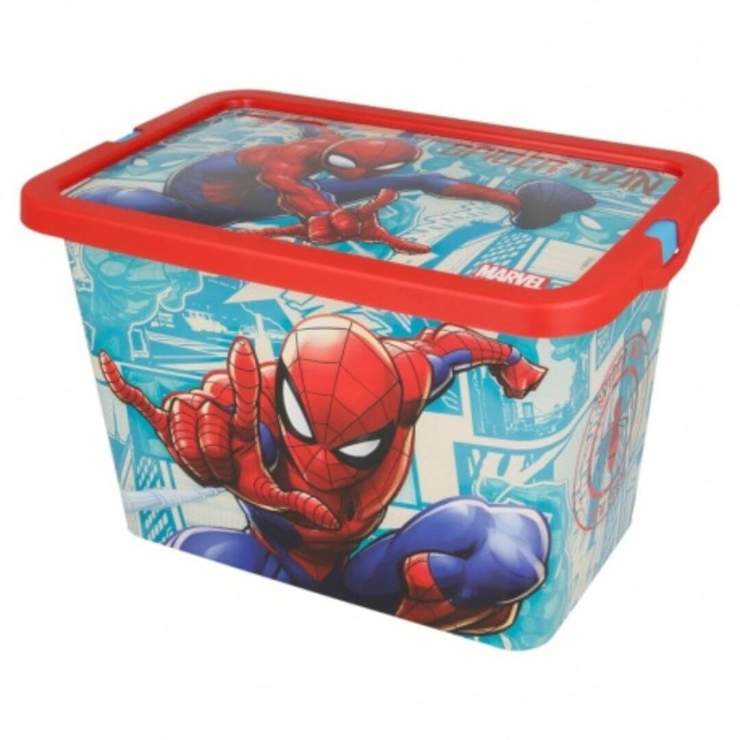 STOR Spiderman Storage Click Box