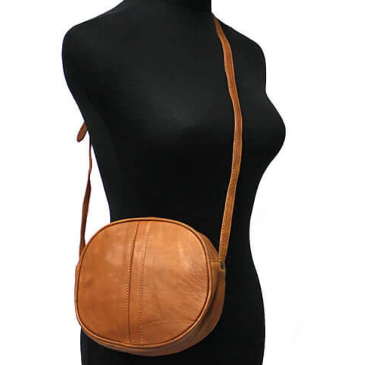 Le Sabbi Waxed Leather Handbag