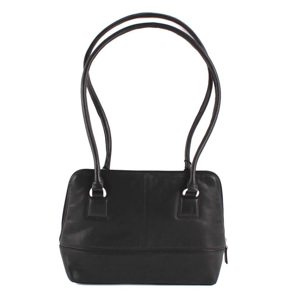 Le Sabbi Waxy Leather Handbag