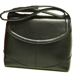 Le Sabbi Waxy Leather Handbag
