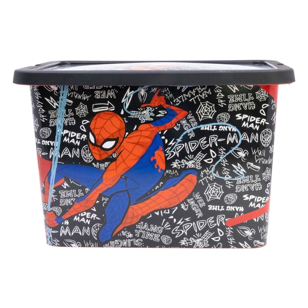 Stor Spiderman Urban Web Storage Click Box 7L