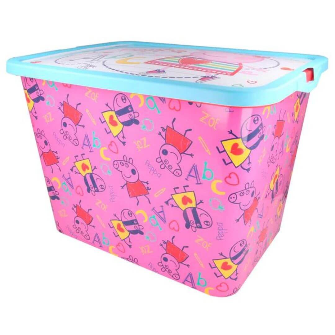 STOR Peppa Pig Storage Click Box 23L