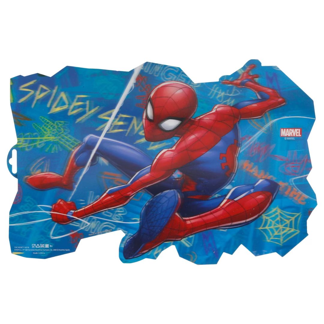 STOR Spiderman Lenticular Graffiti Placemat