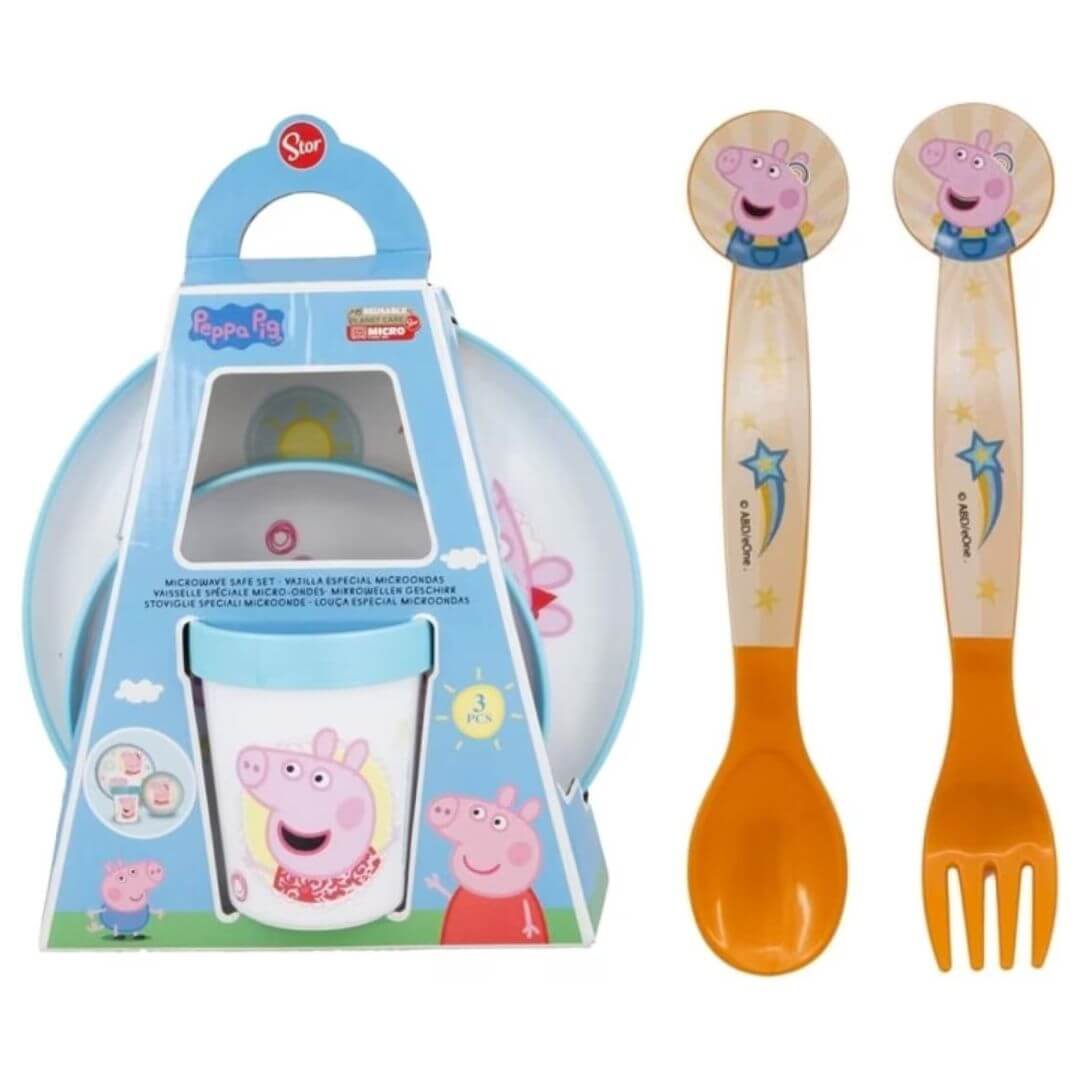 STOR Peppa Pig Non Slip 5 Piece Premium Set