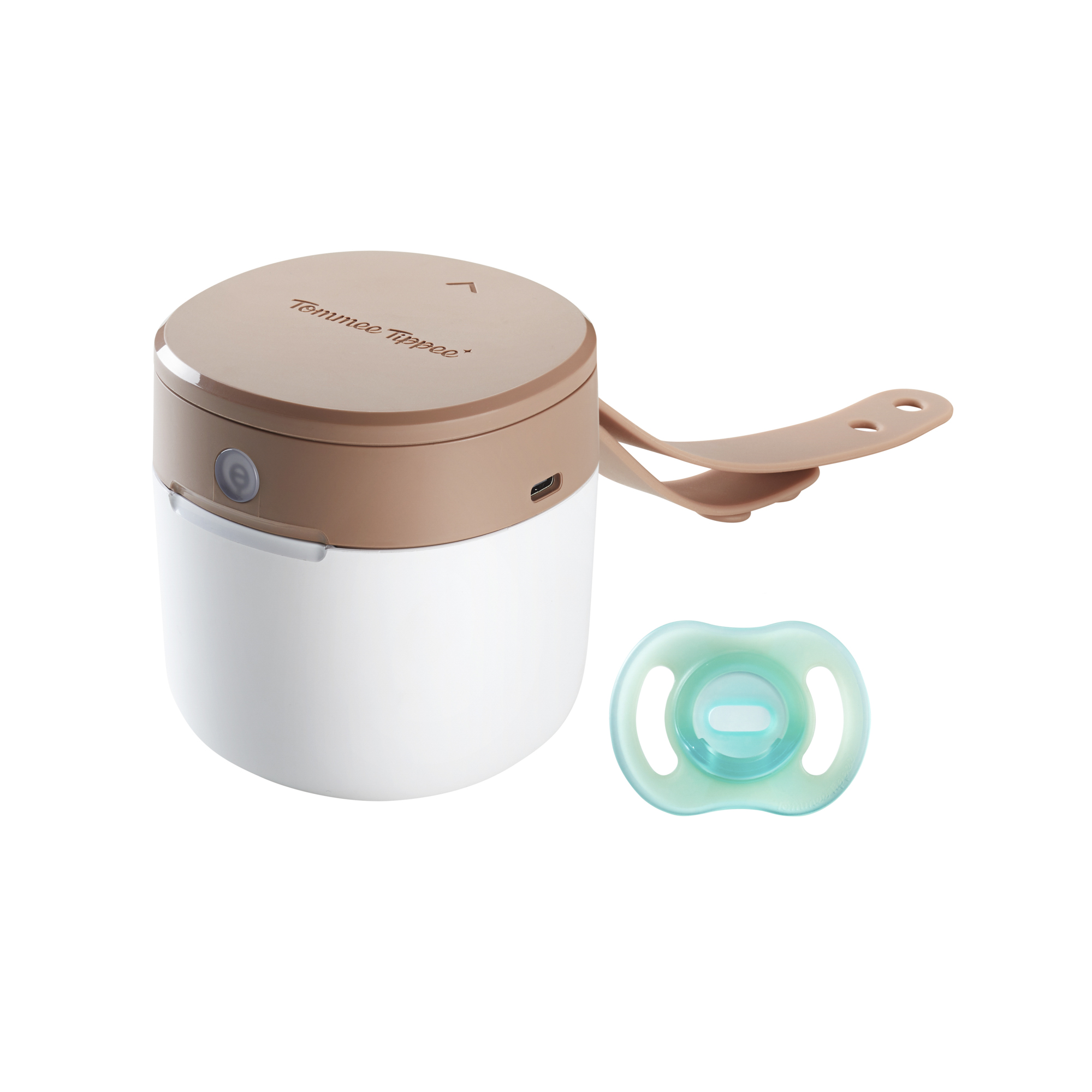 Tommee Tippee NightGlow Pod with 0-6m Ultra-light NightGlow Soother