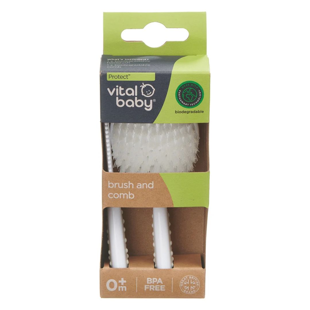 Vital Baby Protect Brush & Comb Set