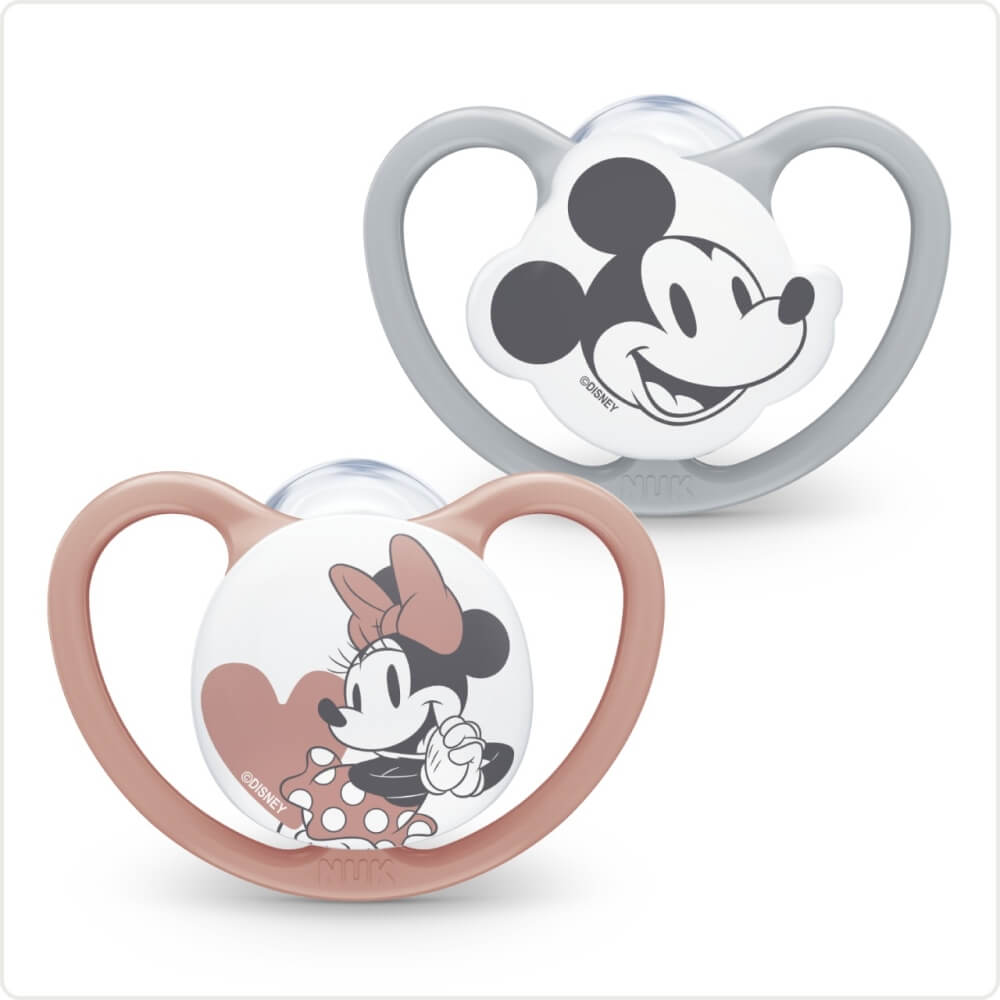 Nuk Space Soothers 0-6m