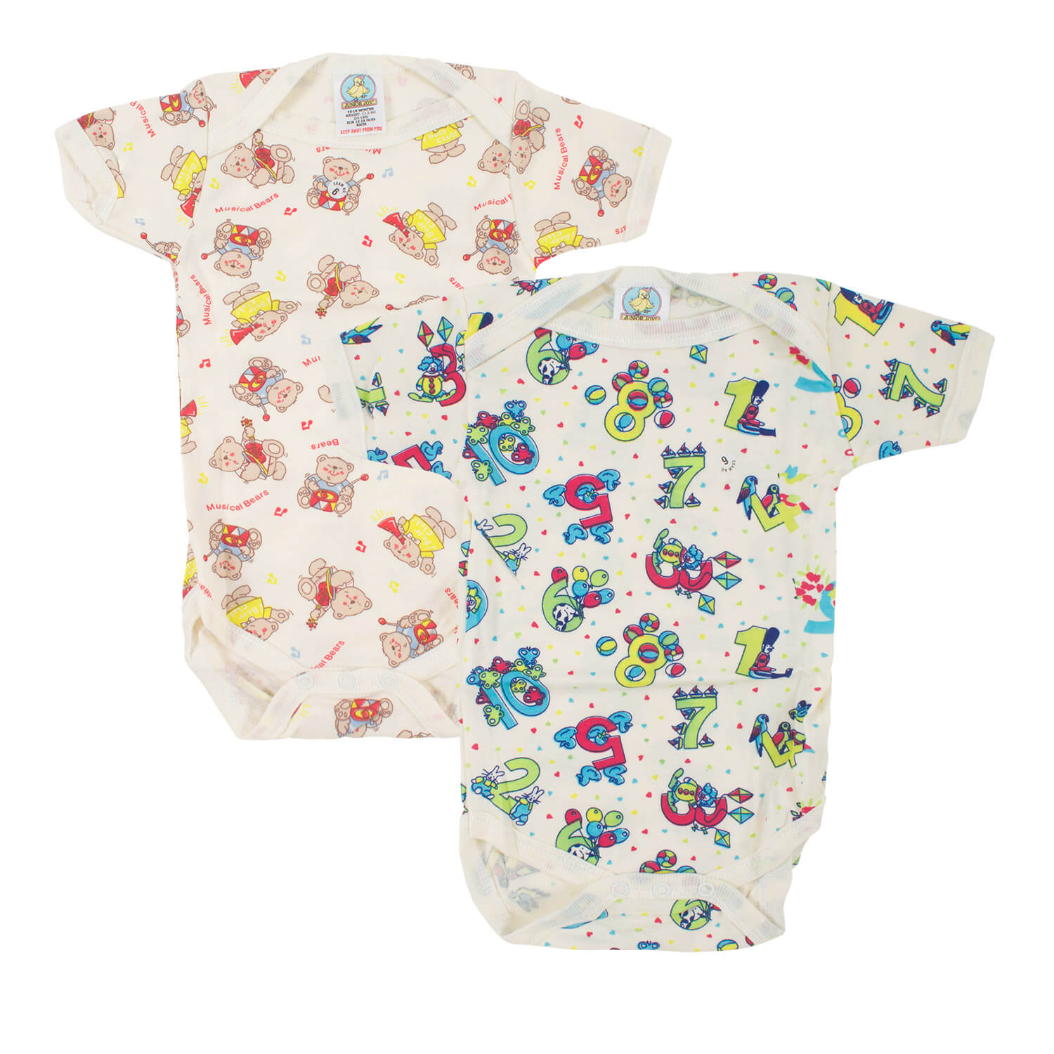 Junior Joy Short Sleeve Bodysuit - Printed