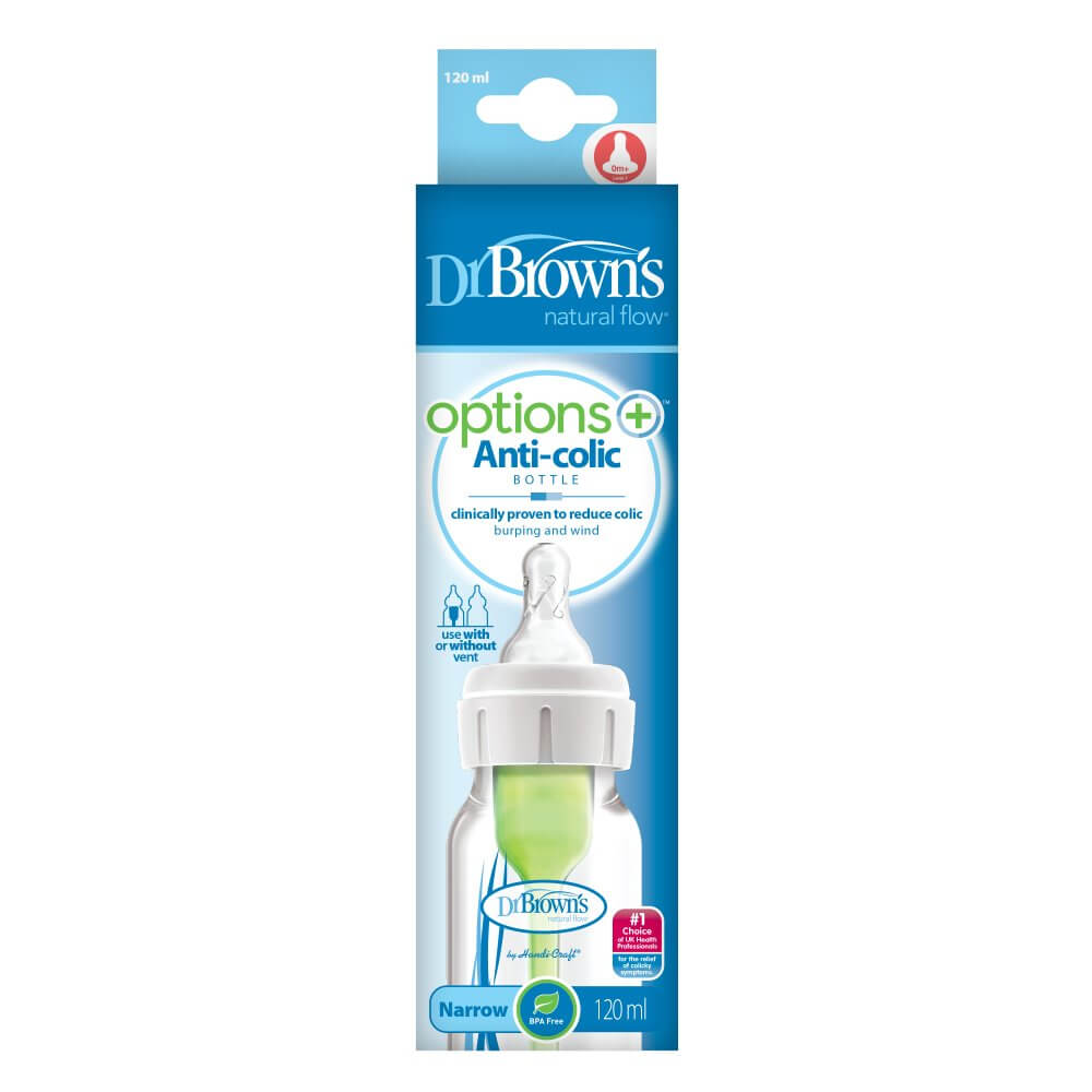 Dr Brown's Single Narrow Neck Bottle 120ml
