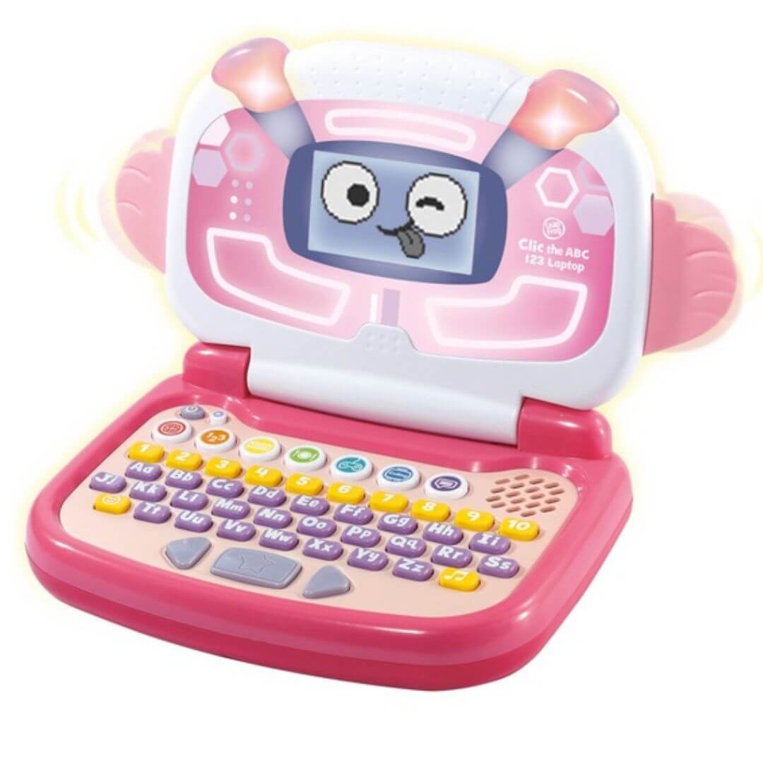 Leapfrog Clic the ABC 123 Laptop Pink