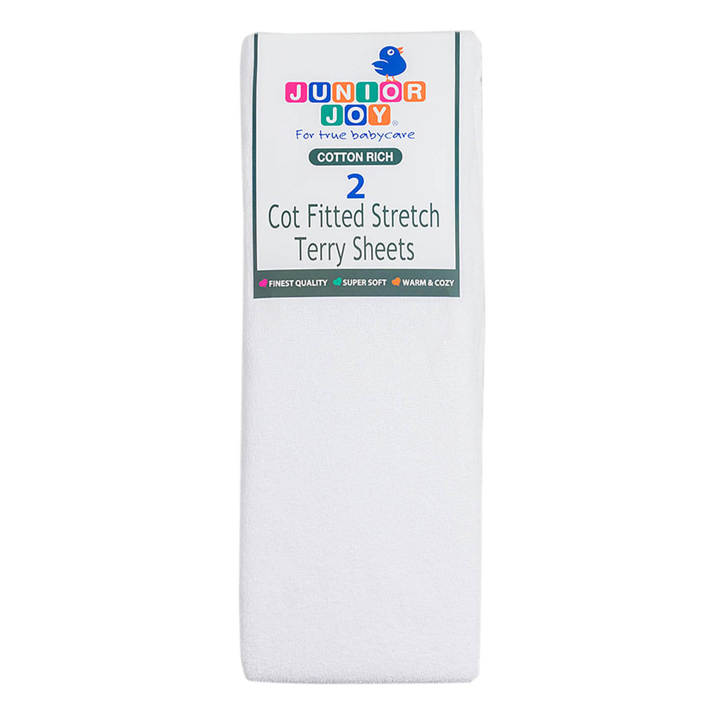 Junior Joy 2 Cot Fitted Terry Sheets