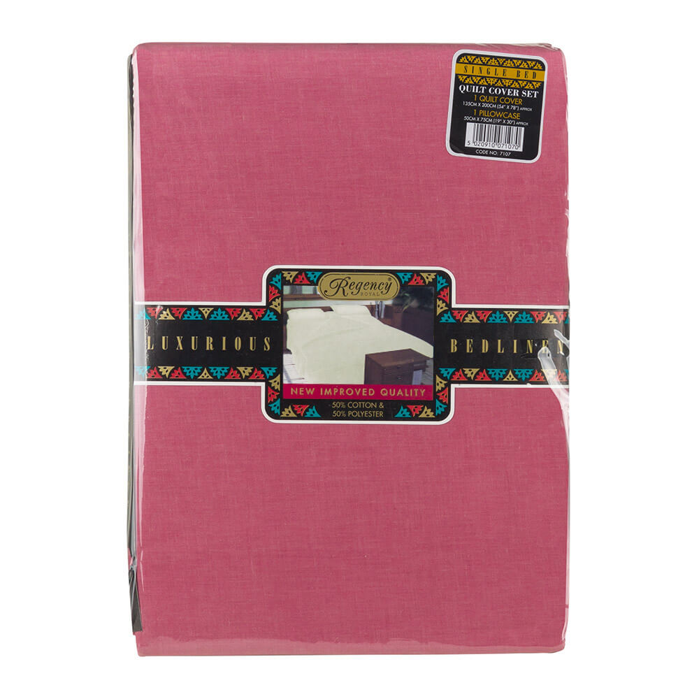 Regency Royal Single Bed Dark Quilt Cover Set