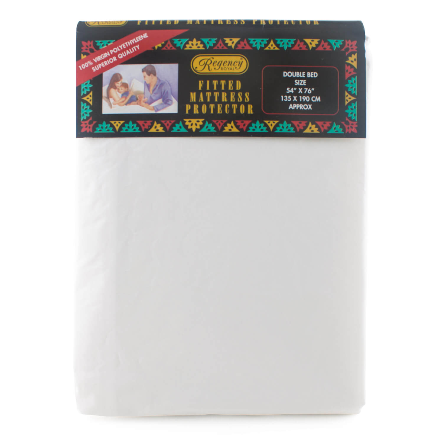 Double Bed Polyethylene Mattress Protector