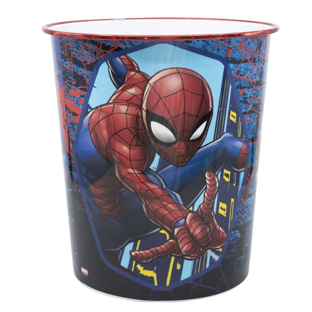 Stor Spiderman City Kids Dustbin