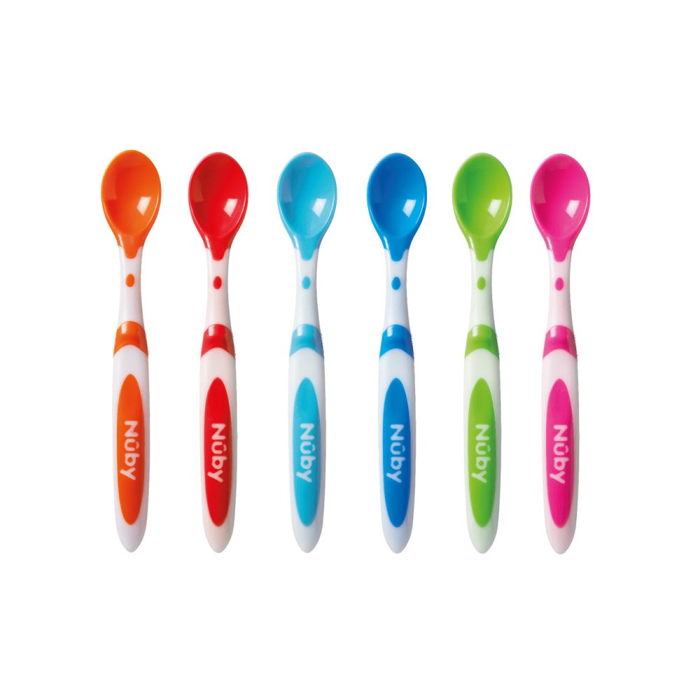 Nuby Weaning Spoons - 6 pack