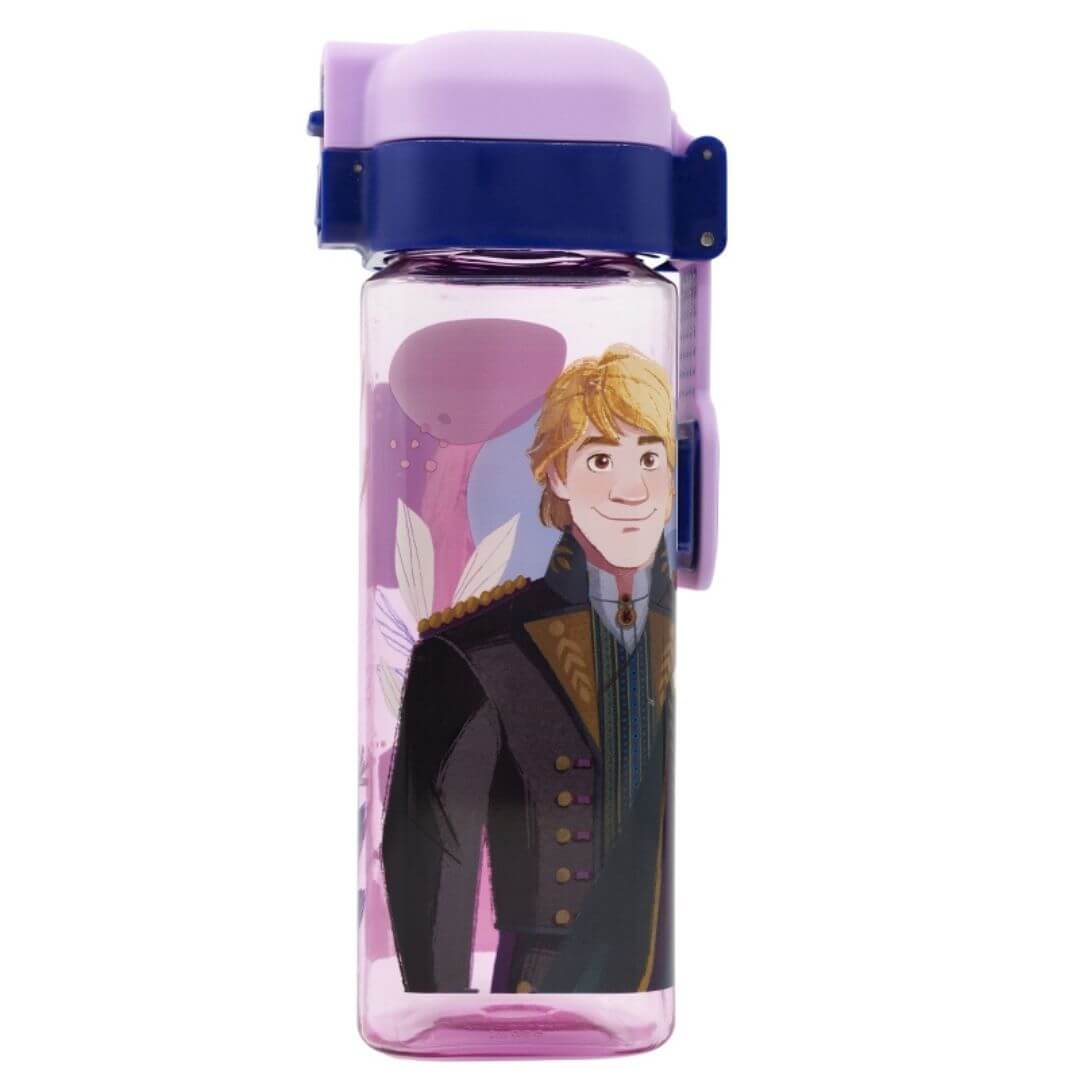 STOR Frozen Safety Lock Square Bottle 550ml
