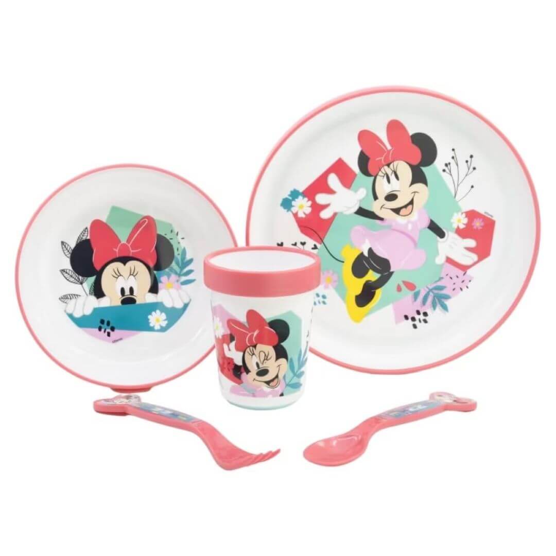 STOR Minnie Non Slip 5 Pieces Premium Set