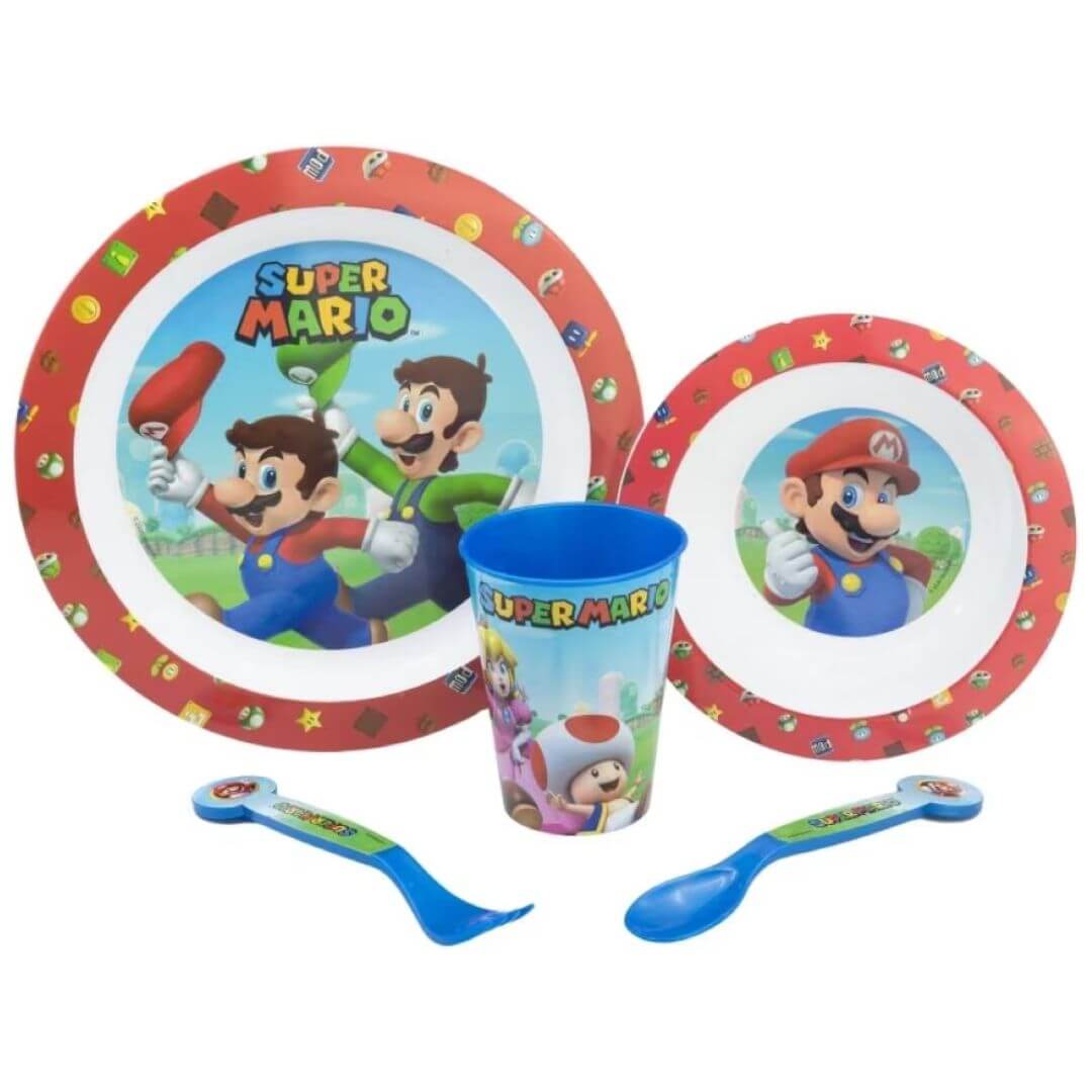 STOR Super Mario 5 Piece Micro Set