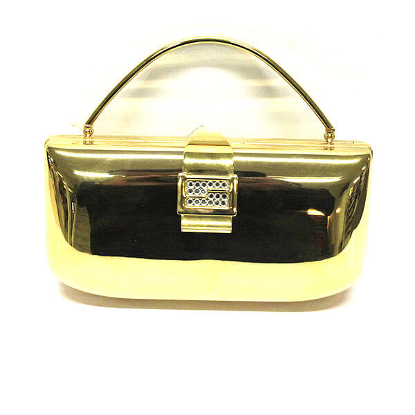 Farfalla Brass Metal Bag