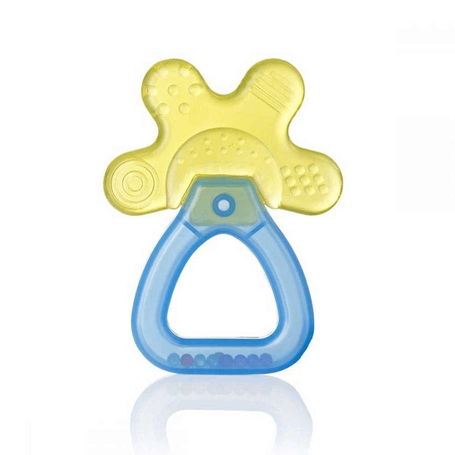 Brush-Baby Cool & Calm Teether - Yellow/Blue