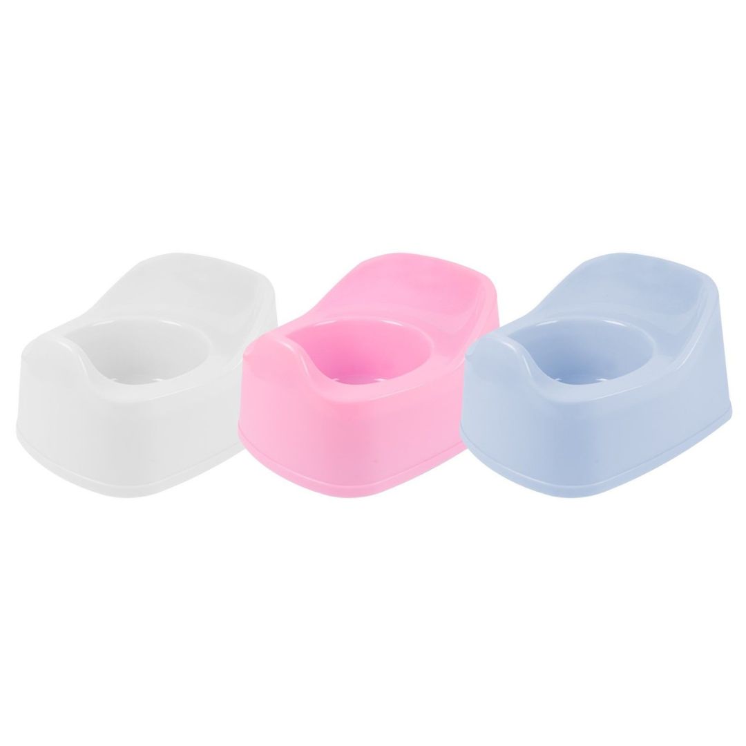 First Steps Plastic Toilet Training Potty - 3 Assorted Colours